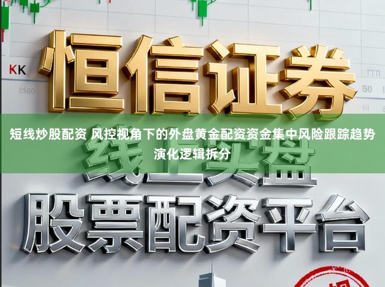 短线炒股配资 风控视角下的外盘黄金配资资金集中风险跟踪趋势演化逻辑拆分